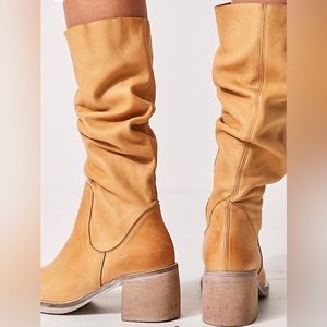 New Free People Essential Slouch Boots Camel size 40 (10)